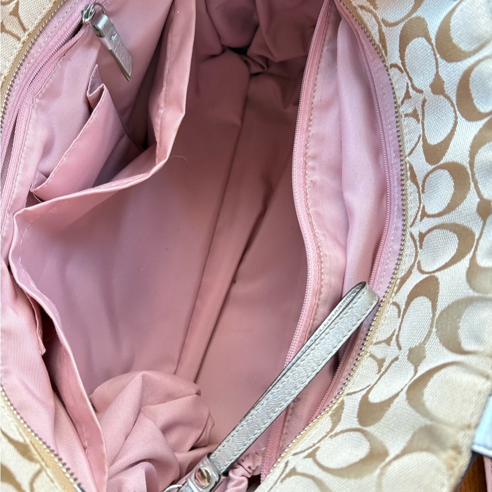 Coach multi stripe diaper bag - Picture 5 of 11